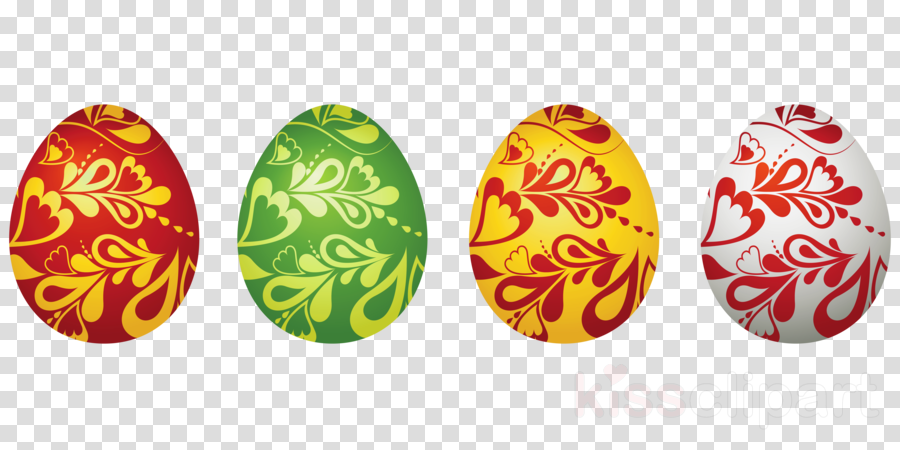 Download Easter Decoration Png Clipart Easter Bunny - Easter Egg Clipart (900x450), Png Download