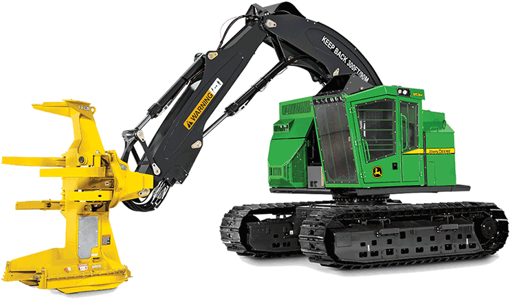 New 853m Tracked Feller Buncher - John Deere 853m (1366x768), Png Download