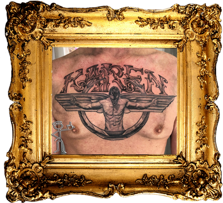 Freehand Script Tattoo - Child Prophets Of The Huguenots (1080x675), Png Download