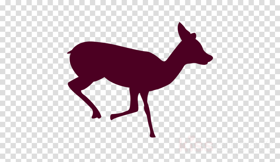 Deer Running Sequence 1 Clipart Reindeer Clip Art - Icon Sepak Takraw Vector (900x520), Png Download