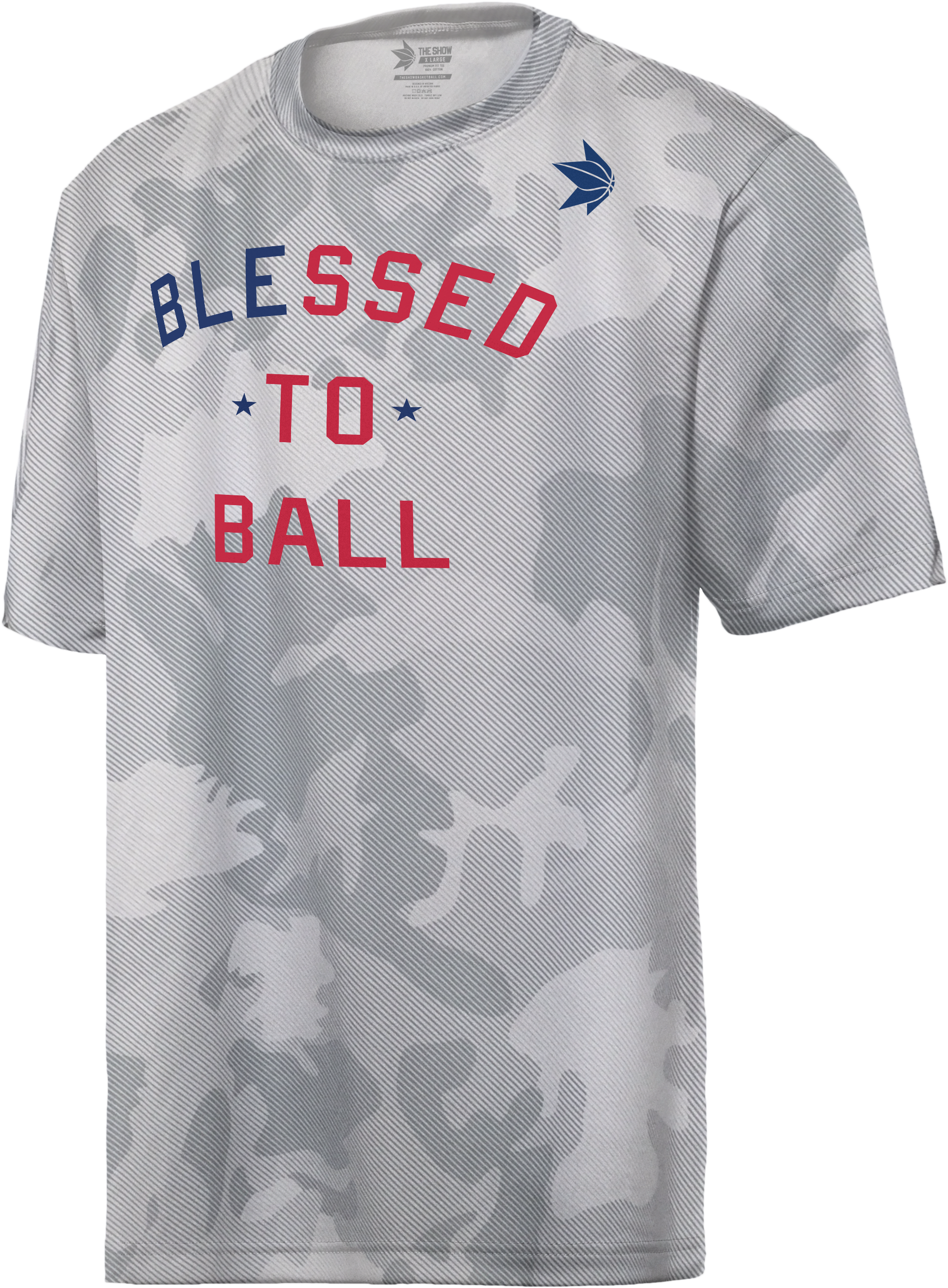 The Show Primetime Dry Blessed To Ball T-shirt White - Television Show (3000x3000), Png Download