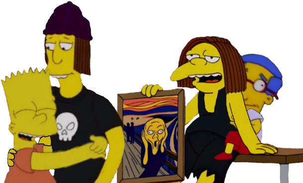 Jimbo, Bart, Dolph And Milhouse Becomes Friends (640x480), Png Download
