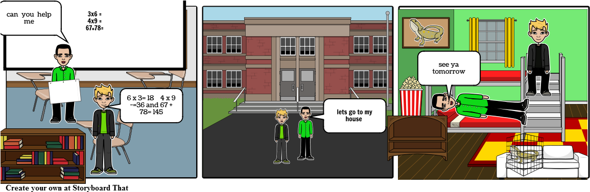 Me And My Best Friend - Cartoon (1164x385), Png Download