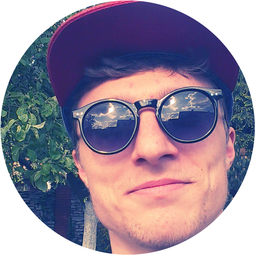 Xander - Film Student - Hollywood (1000x1000), Png Download