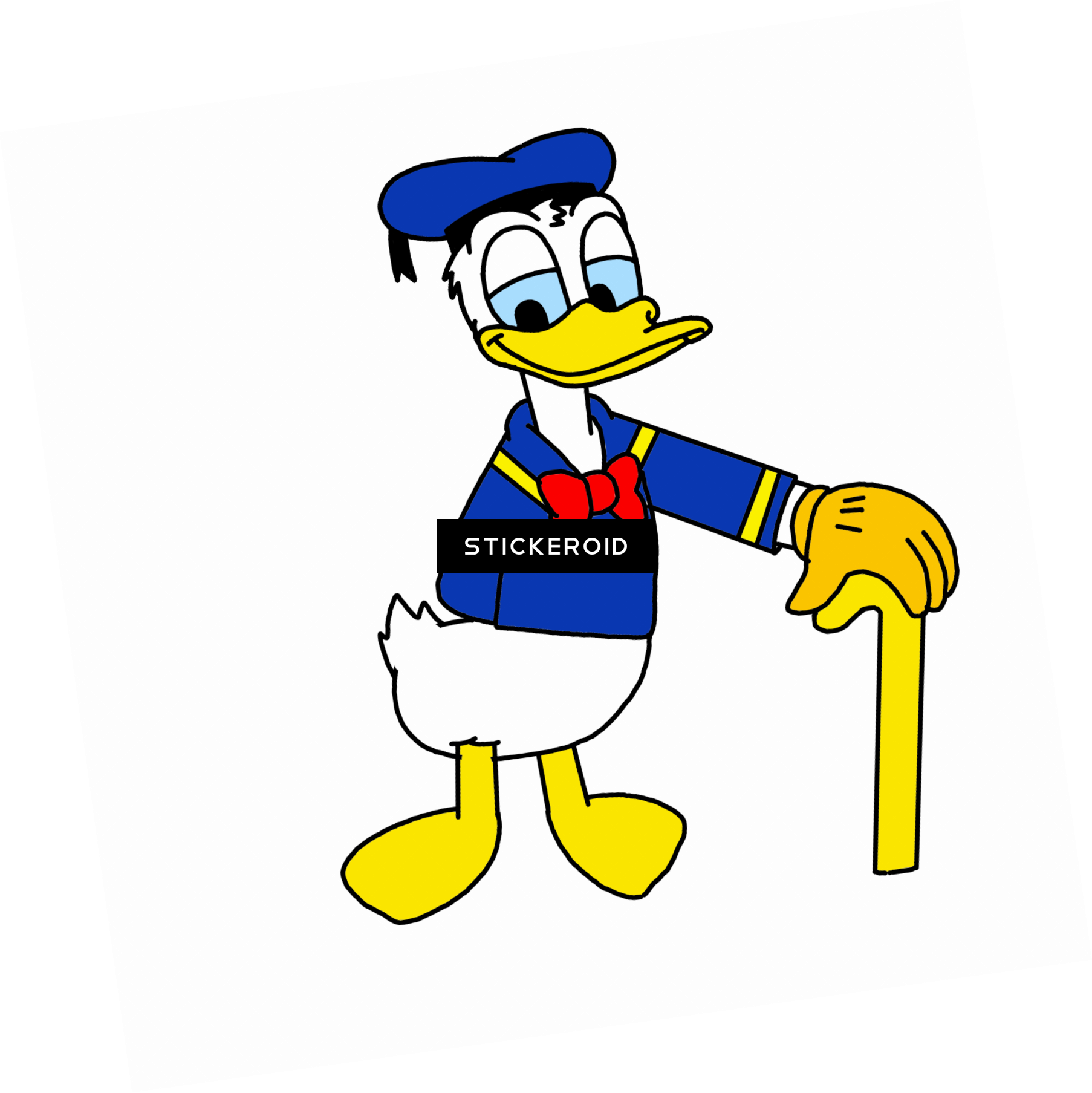 Donald Duck Actors Heroes - Donald Duck (1806x1807), Png Download
