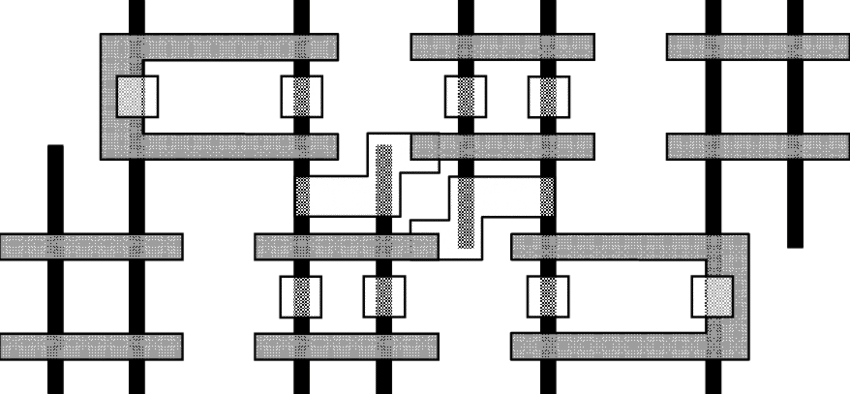 The Vertical Black Lines Are The Fins, The Horizontal - Floor Plan (850x394), Png Download