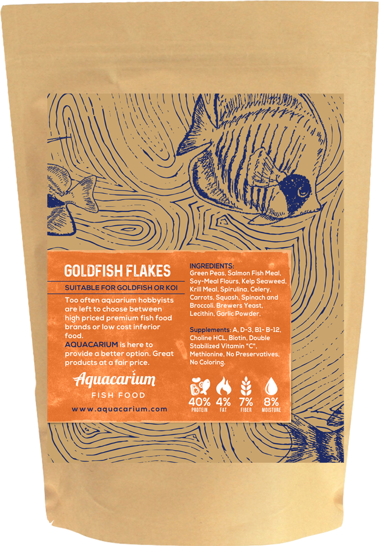 Goldfish Flakes - Omega One Cichlid Flakes (800x1200), Png Download