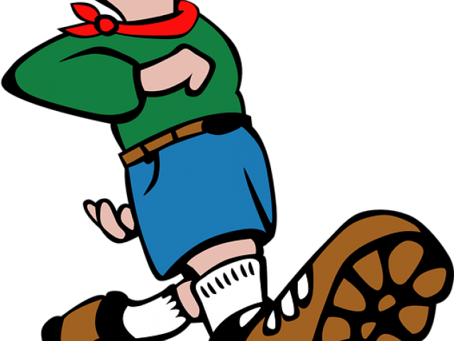 Hiker Cliparts Transparent - Boy Scout Leader: Your Step-by-step Guide To Leading (640x480), Png Download