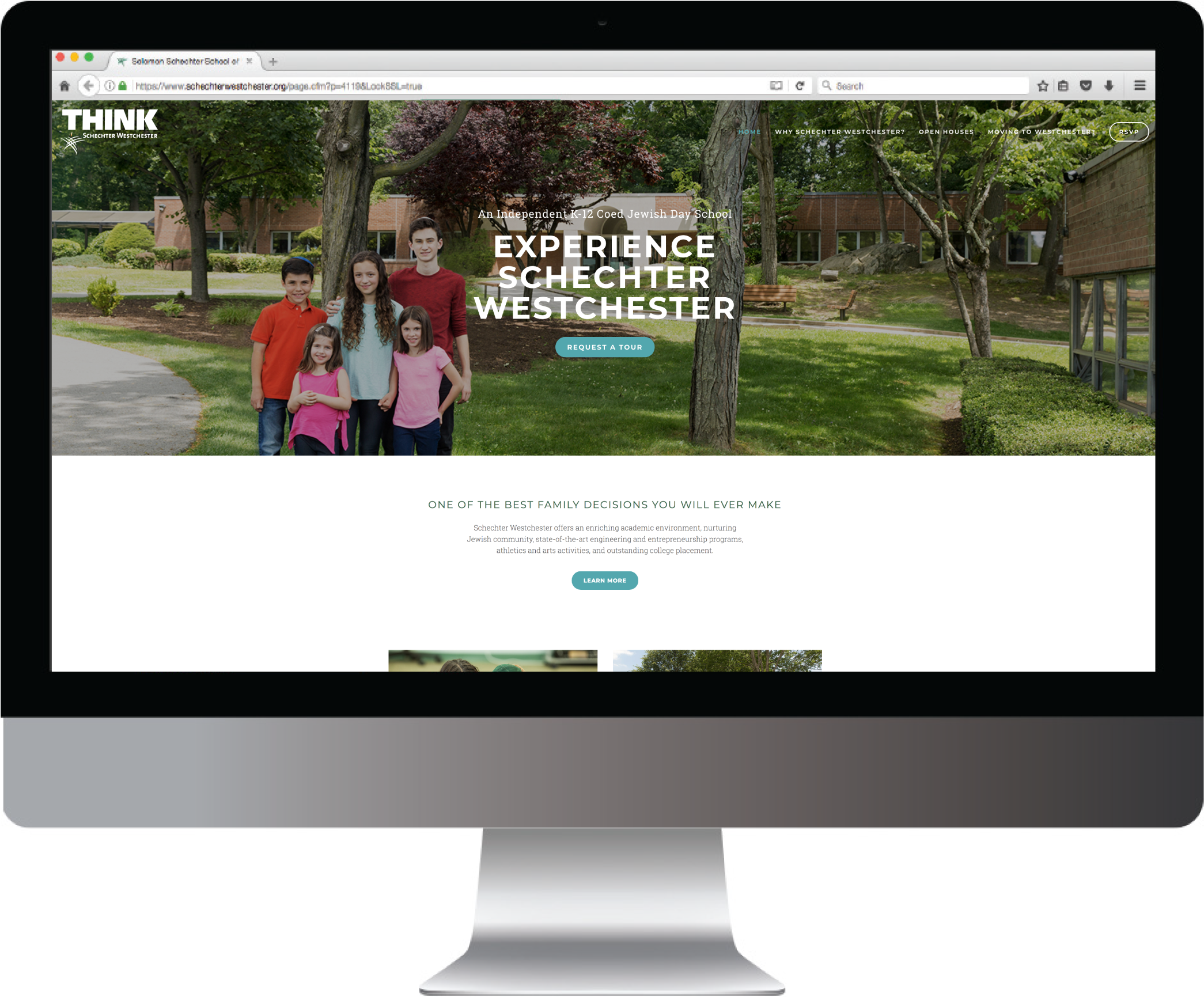 When Families Arrived At The Open House, They Were - Computer Monitor (2251x2251), Png Download