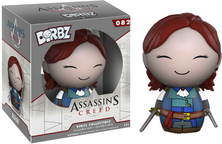 Elise Dorbz Vinyl Figure - Funko Dorbz Assassin Creed (768x498), Png Download