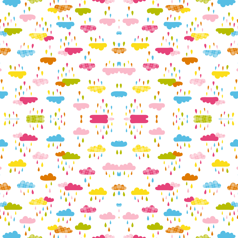 Lc050 Festivalfun Raindropsandclouds Wallpaper (800x800), Png Download
