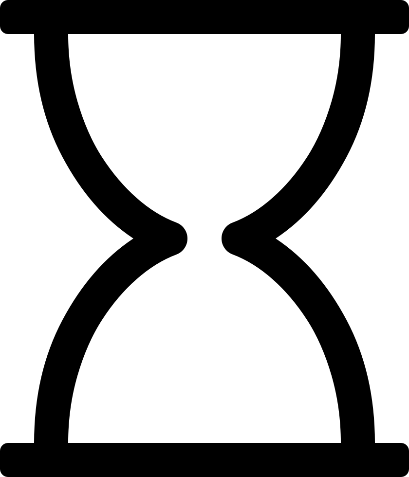 Png File Svg - Hour Glass Icon Png (840x980), Png Download