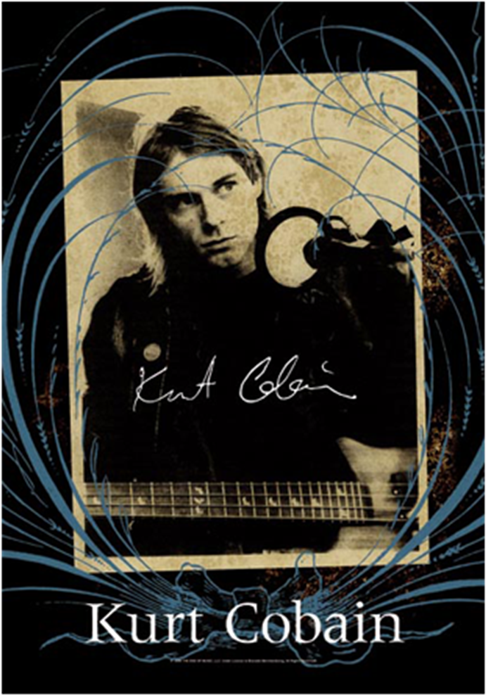 Buy Frame By Kurt Cobain - Poster Flag (1000x1000), Png Download
