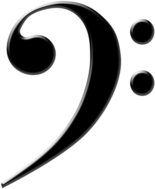 G Sleutel En F Sleutel (540x720), Png Download