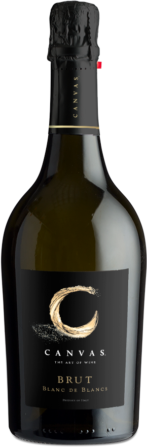 Blanc De Blancs Image - Canvas Brut Blanc De Blancs (450x1000), Png Download