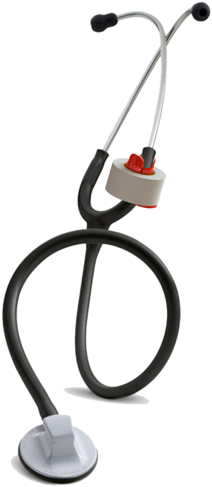 Stethoscope Tape Holder - Littmann Select Stethoscope Caribbean Blue (820x1024), Png Download
