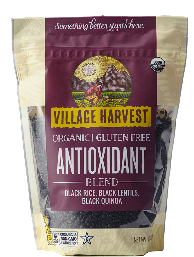Organic Antioxidant Blend - Village Harvest 16 Oz. Organic Quinoa, White (668x932), Png Download