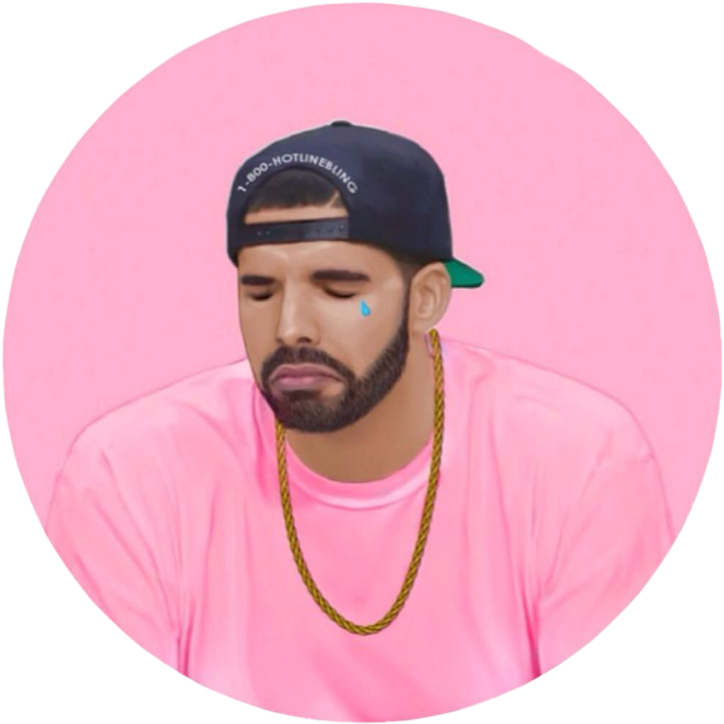 Drake Hotline Bling Crying (1024x1024), Png Download