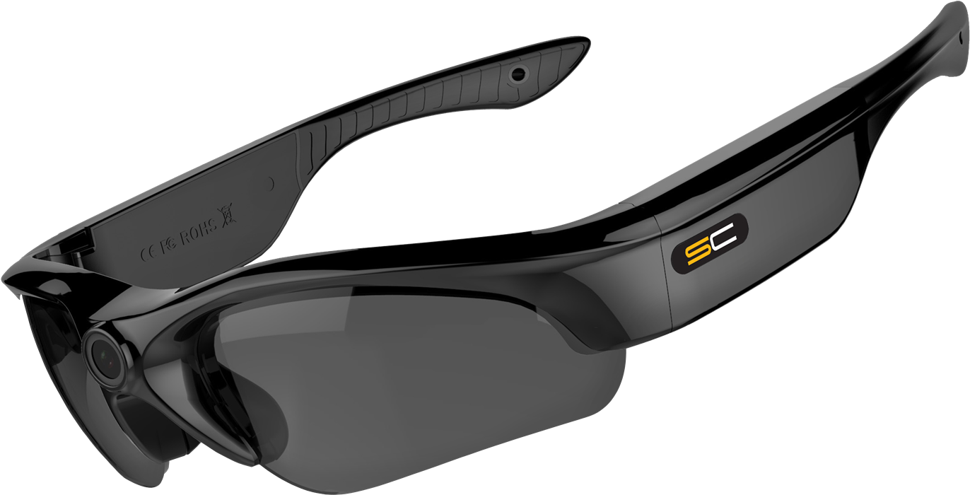 Sunglasses Png - Camera Glasses Sport (1400x734), Png Download