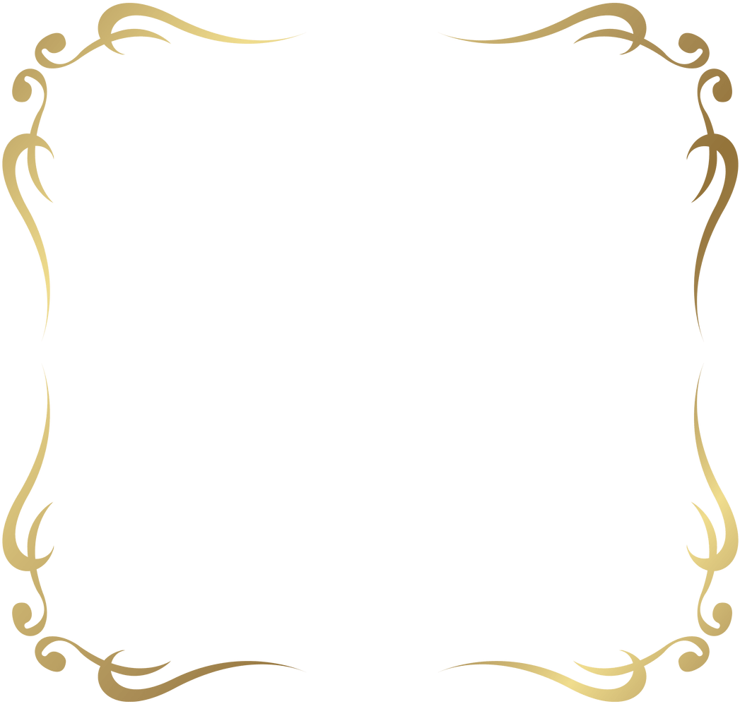 Decorative Border Png - Fancy Borders Png Gold - Free Transparent PNG