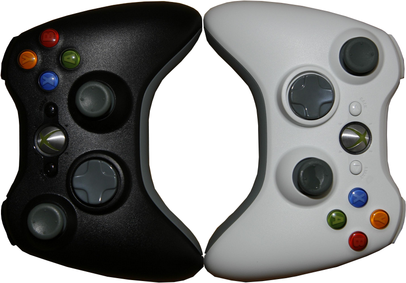 Black Xbox Controller Png For Kids - Game Controller (908x908), Png Download