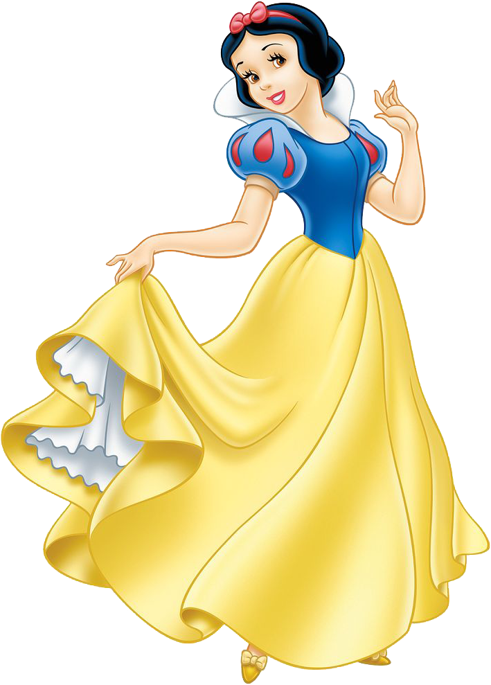 Snow White And The Seven Dwarfs Png Transparent Image - Snow White Png (736x1018), Png Download