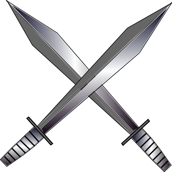 Posted Image - Sword Clip Art (598x598), Png Download