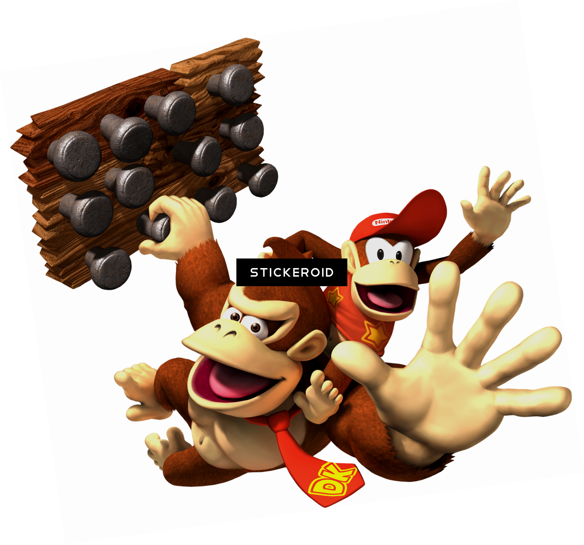 Donkey Kong Gaming - Donkey Kong Jungle Climber Png (1895x1771), Png Download