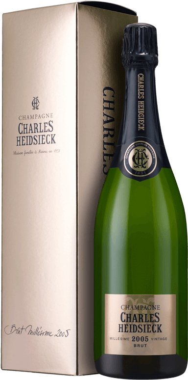 Champagne Charles Heidsieck Brut Vintage 2005 - Charles Heidsieck (400x800), Png Download