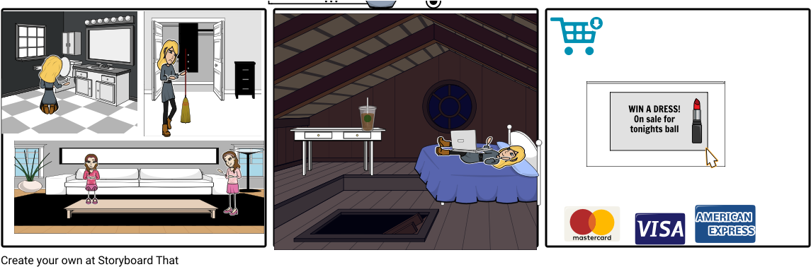 Cinderella - Cartoon (1164x385), Png Download