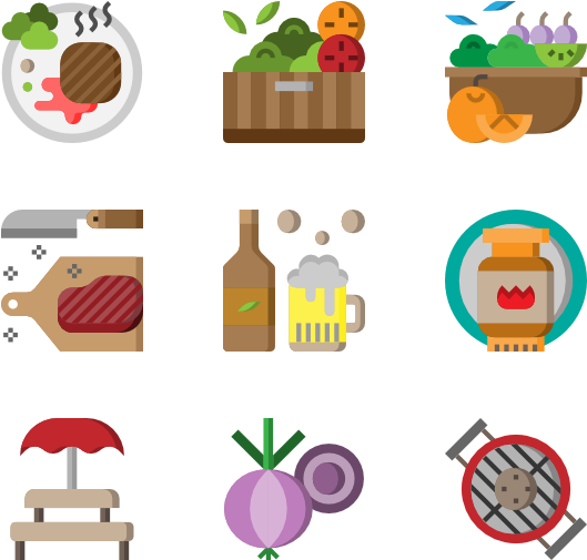 Barbecue And Grill Party - Eat Png (600x564), Png Download