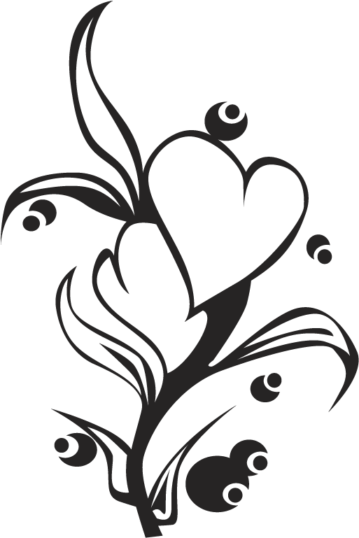 Tribal Flor Png - Desenhos De Flores Tribais (800x800), Png Download