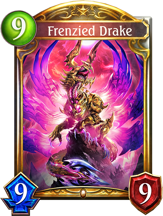 Unevolved Frenzied Drake Evolved Frenzied Drake - Ms Miranda Light Mage (536x698), Png Download