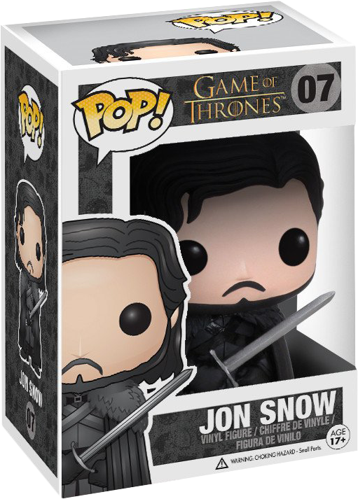Funko Pop Tv Game Of Thrones Jon Snow - Funko Pop Jon Snow 07 (511x713), Png Download