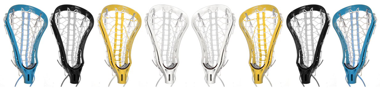 Harrow Slingshot Lacrosse Head - Harrow Black Lacrosse Slingshot Strung & Unstrung (1233x350), Png Download