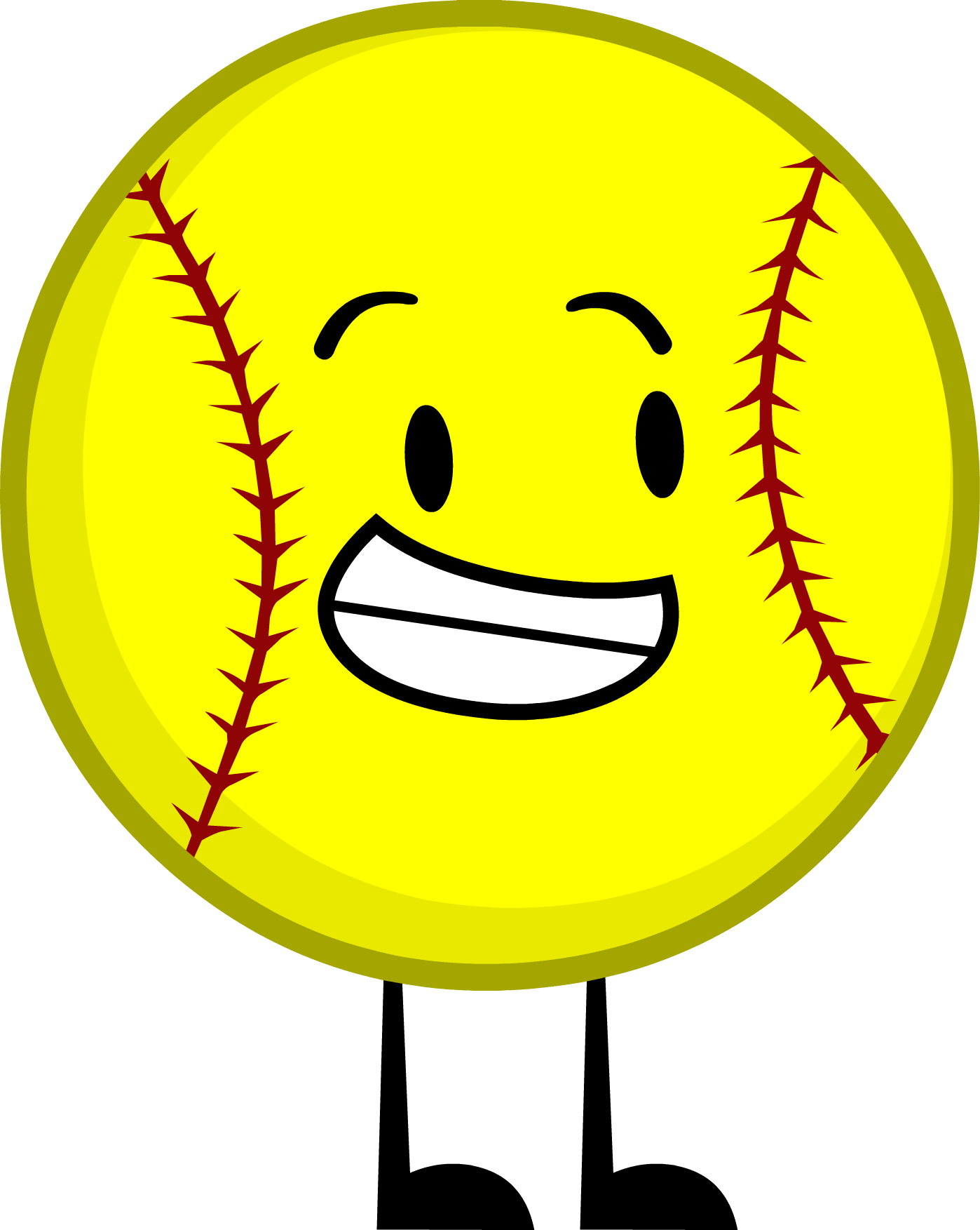 Softball Idle - Inanimate Insanity S2e11 (1398x1753), Png Download