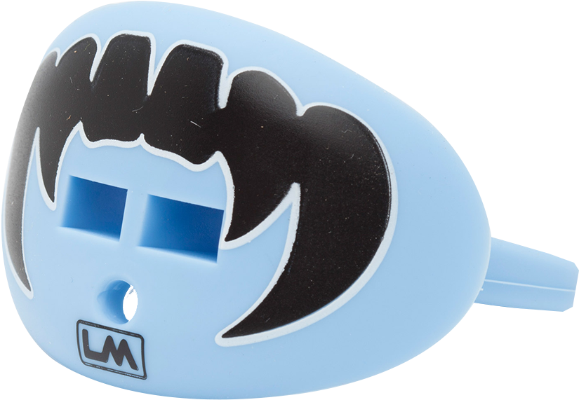Loudmouthguards Vampire Fangs Carolina Light Blue - Loud Mouth Guards Vampire Fangs Lip Protector Mouthguard, (1040x1040), Png Download