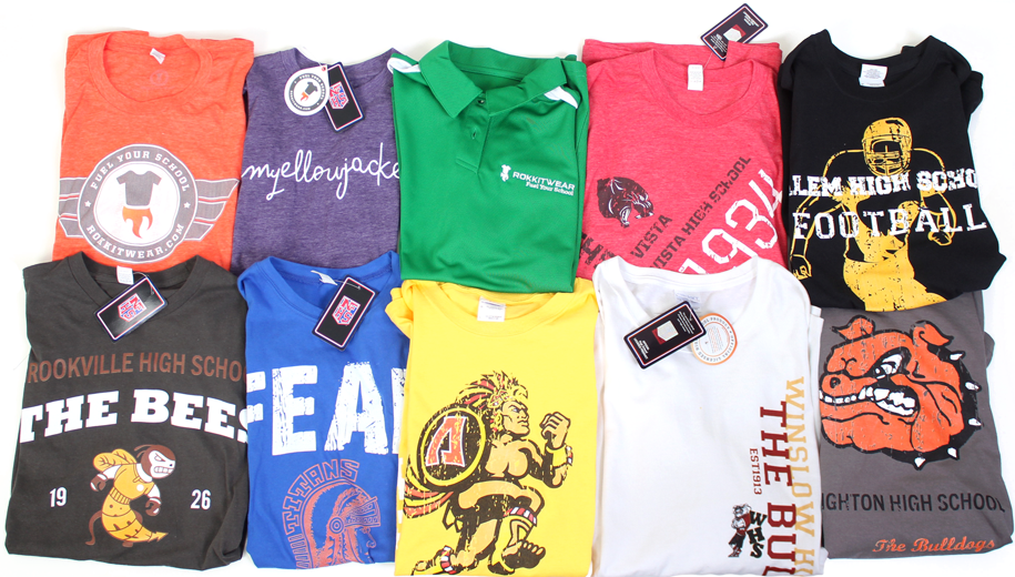 Rokkitwear's Customized Tshirts - High School Sports Shirt (915x520), Png Download