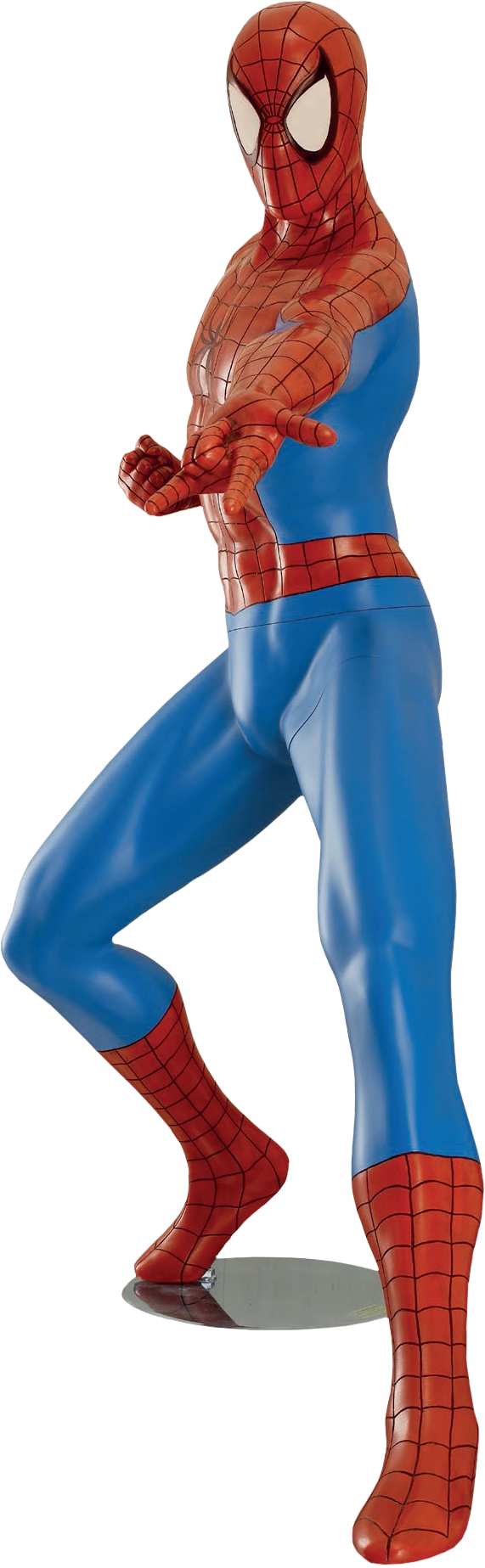 Spider Man Comic - Spiderman Full Size Statue (571x1847), Png Download