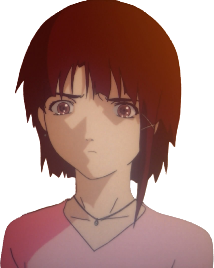 Can't Believe Your Shit , - Lain Iwakura (863x1080), Png Download
