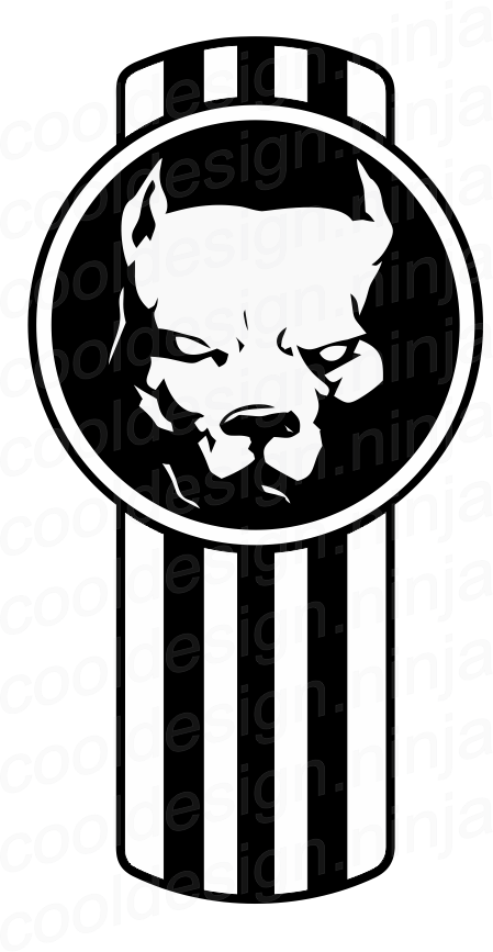Pitbull (449x867), Png Download