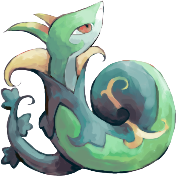 View Serperior By Sailorclef-d4i7ouq , - Deviantart (600x597), Png Download