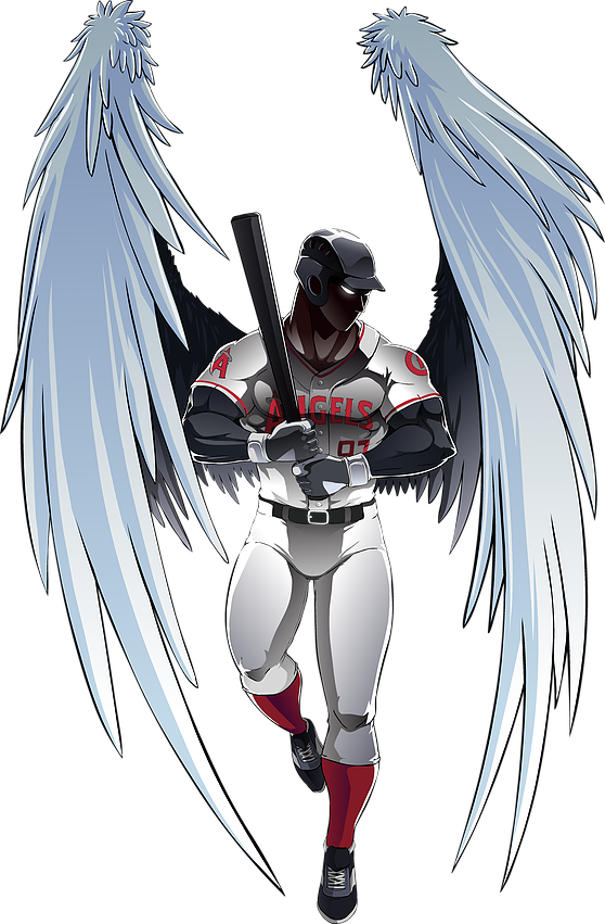Angels - Cartoon (558x851), Png Download
