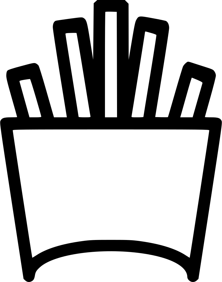 Png File Svg - No Background French Frie (774x980), Png Download