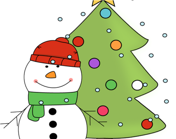 Cartoon Christmas Tree Png (640x480), Png Download