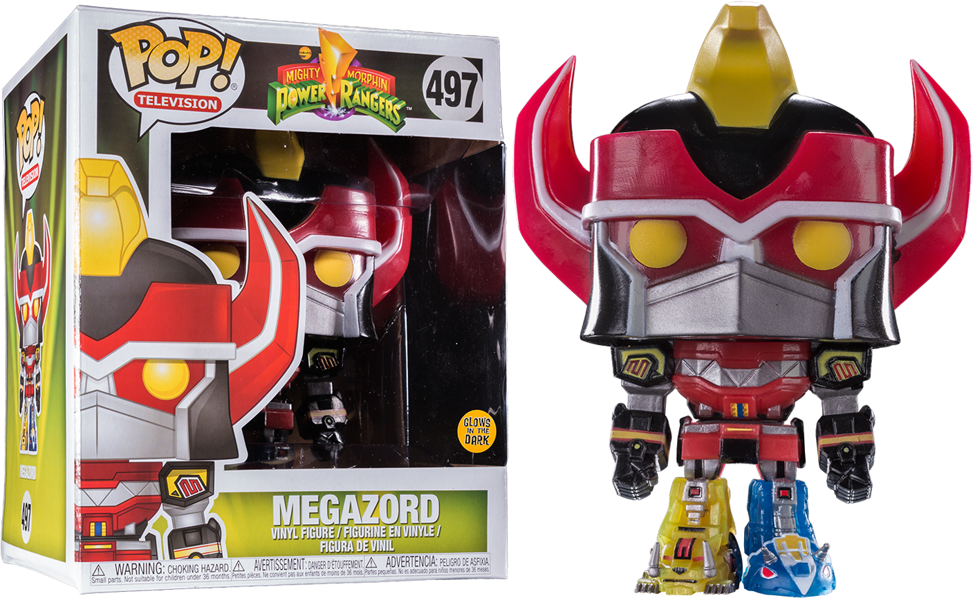 Power - Power Rangers Megazord Pop (1450x966), Png Download