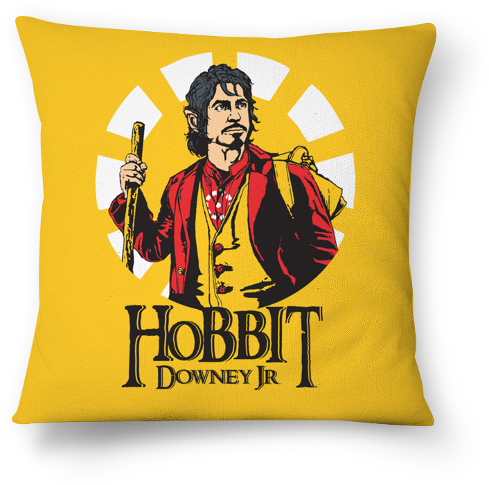 Almofada Hobbit Downey Jr De Que Desenholegalna - Hobbits Vector (800x800), Png Download