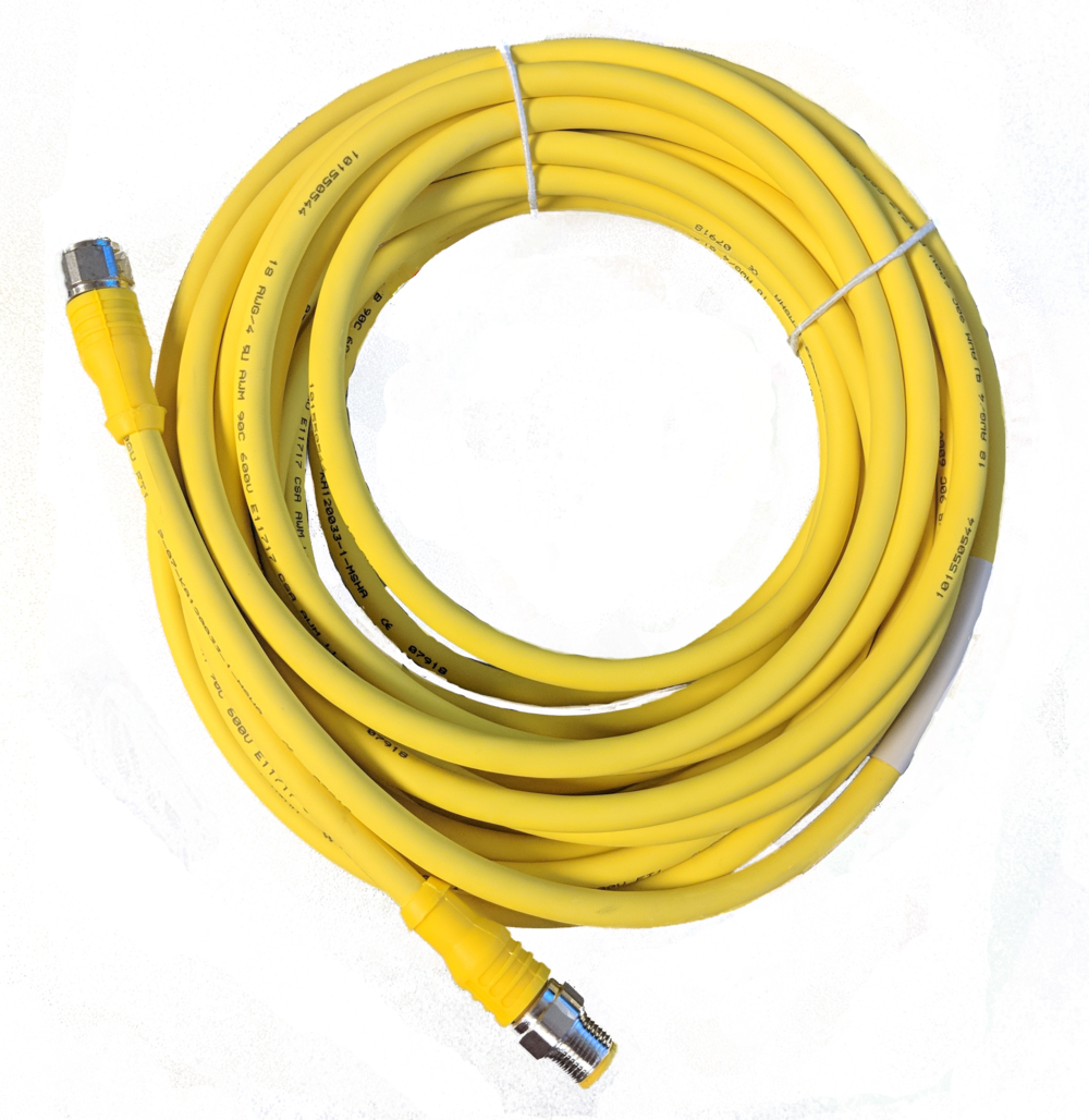4 Pin 10m Power Sync Cable (1000x1028), Png Download