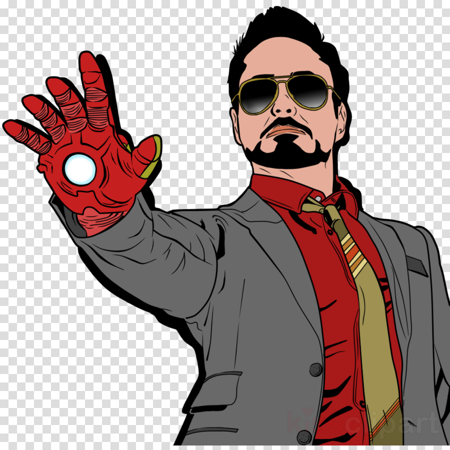 Tony Stark Robert Downey Jr Png Clipart Robert Downey - Robert Downey Jr Cartoon (900x900), Png Download