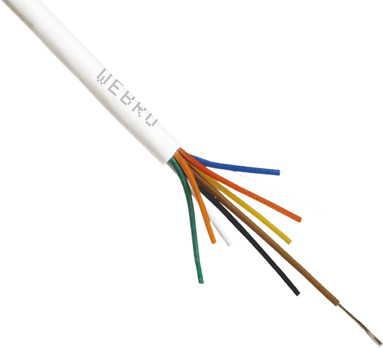 Alarm Cable - Wire (758x687), Png Download